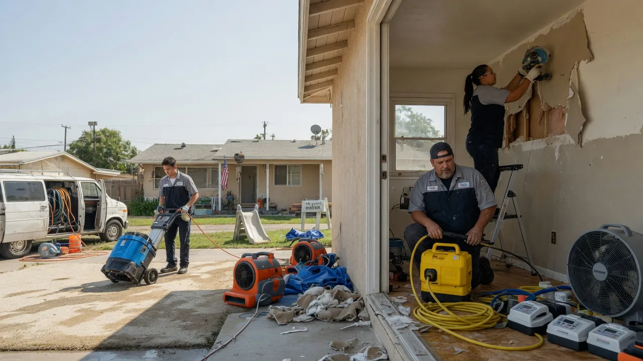 Water Damage Restoration in Grantville, KS near me